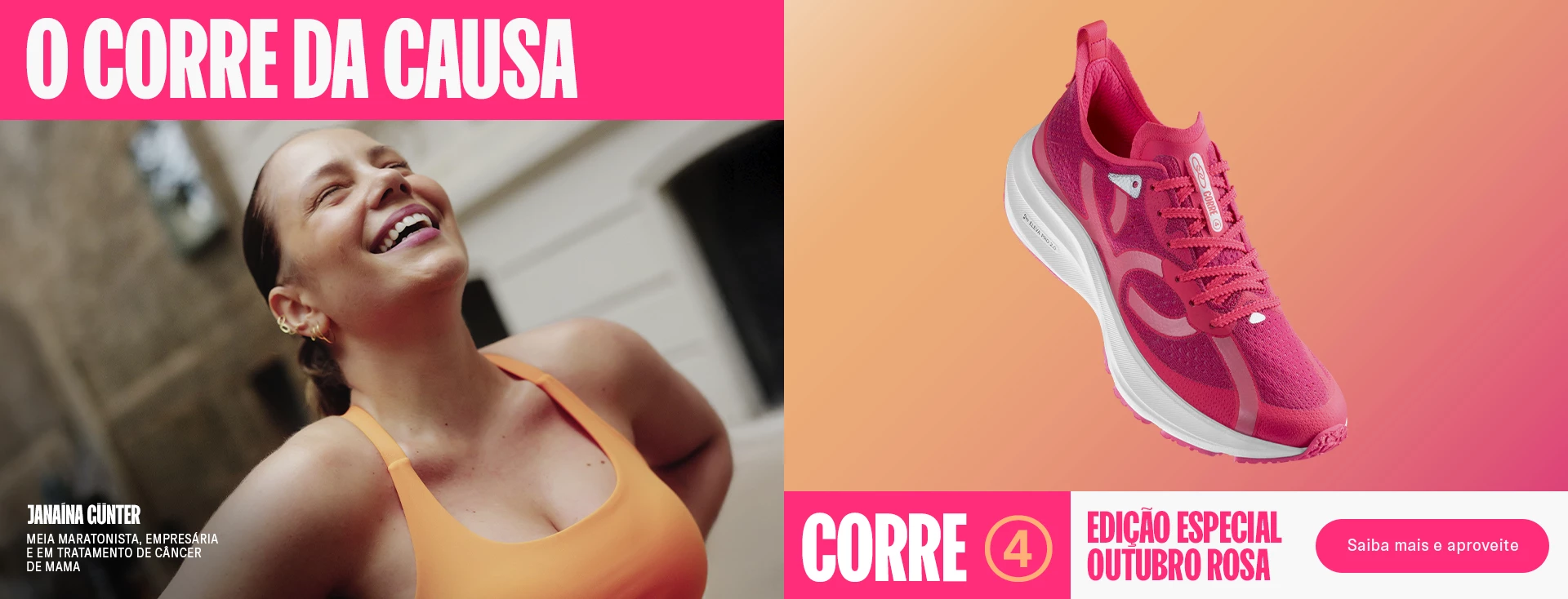 Outubro Rosa Olympikus - O Corre da Causa